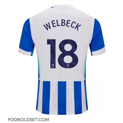 Brighton Danny Welbeck #18 Hjemmebanetrøje 2025-26 Kortærmet